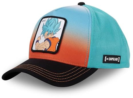 Capslab Goku Dragon Ball Z Blau Trucker Cap - One-Size