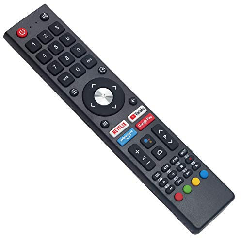 VINABTY GCBLTV02ADBBT Bluetooth et Voix Télécommande de Remplacement pour CHIQ TVs Remote Controller