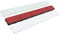 RDX Racedesign Secuplay Gummi Mähkante - 100x10x3,6cm - Rot - 3er Pack