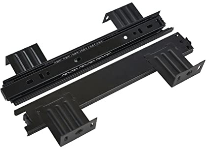 Duchunsheng Teleskopschienen Kugelführung Für Schubladenführung Vollauszug Schubladenschienen Schubladenauszüge Hängend Führungen Mit Kugellager (Size : 290mmx70mm)
