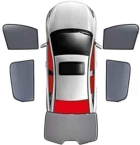 GENVAS Coche Parasoles para Citroen C4 Grand Picasso 2013-2019, Ventanas Luna trasera delanteras Boquear Cortinas Cortinillas los Rayos UV