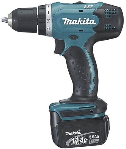 Makita Perceuse visseuse sans Fil - 14,4 V Li-ION 3 Ah - Ø 10 mm - 1,4 kg