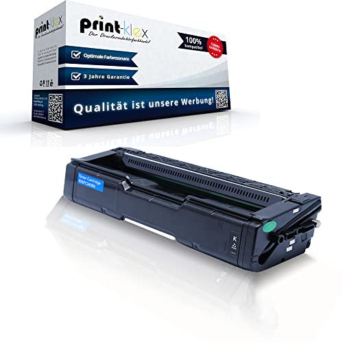 Print-Klex Tonerkartusche kompatibel mit Ricoh P C300 Series P C300 w P C301 Series P C301 sf P C301 w P C302 Series P C302 fw 408352 408340 Black Schwarz - Office Plus Serie