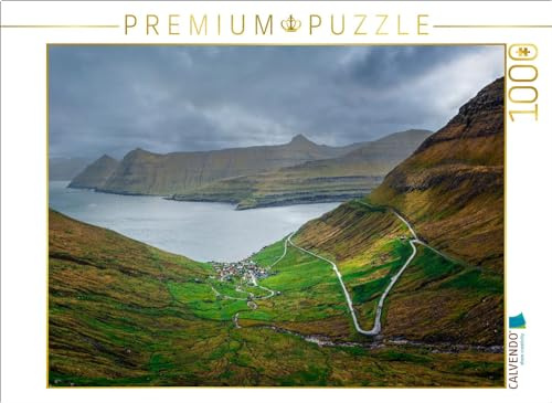 Puzzle · Funningur | Funningur ist ein idyllisches Dorf auf den Färöern · 1000 Teile · Lege-Größe 64 × 48 cm · CALVENDO Puzzle