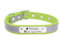 THAIN Personalised Reflective Cat Dog Collar with Name Plate Custom Engraved Cute Puppy Kitten Dog Cat Collars for Male Female Boy Girl Small Medium Large Dogs (Green, XS)