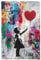 REINDERS Poster, Concrete Balloon Girl, Kinderzimmer, Poster, Wanddeko, Room Decor, 150 gr. glänzend Bilderdruckpapier, Mehrfarbig, 91,5x61cm