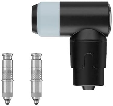 Schwalbe Clik Valve Conversion Set – Umrüstset für Dunlop/DV-Ventile mit Pumpenkopf – Innovation zum Aufpumpen von Fahrradreifen