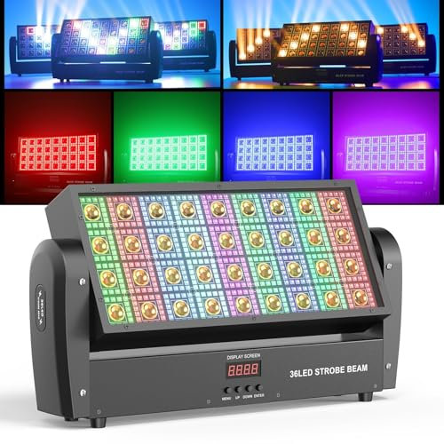 220W Barre LED Wallwasher Lyre LED Lumiere DJ Stroboscope D'éclairage de Scène Ambiance Effets Faisceau avec dmx Contrôle pour DJ Fête Disco Mariages Soiree