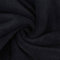 Polarfleece Stoff Antipilling zum Nähen, Polar-Fleece-Stoff als Meterware, uni schwarz (Länge am Stück: ab 100cm / Breite: 150cm)