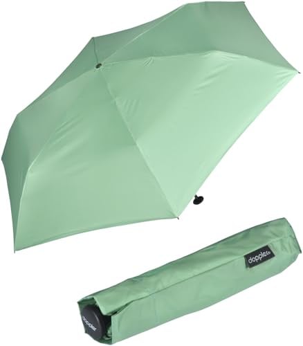 Doppler Zero,99 extrem Leichter Mini Damen Taschenschirm - Malachite Green