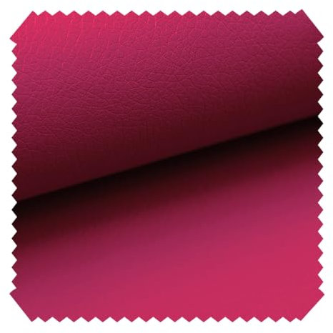 novely® Soltau | weiches Kunstleder PU Premium Qualität Polsterstoff mehr als 100.000 Touren Echtleder-Optik Möbelstoff | Meteware | 1lfm Farbe: 79 Himbeere