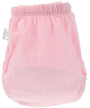 BESTonZON Waschbare Trainingshose Aus Reiner Mit Mehrschicht-stepfaltung Für Urinaufnahme Neugeborenenhose Mit Elastischem Und Beinöffnungen Für Komfortablen Tragekomfort