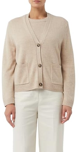 Comma Strickcardigan im Loose Fit aus Wollmix