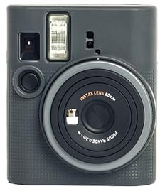 Silicone Protective Case for INSTAX mini 41 Camera - Scratch & Shockproof & Washable Cover for Digital Camera, Precision Hole Positioning,Comfortable Touch,Black