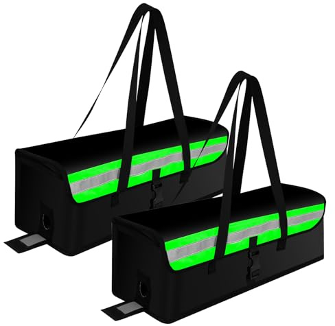 2 Stück E-Bike Akkutasche, Wasserdicht Explosionssicher Lipo-Sichere Tasche,Feuerfeste Akku Tasche bis 2300 °C, 8 Lagen feuerfest, Für Lagerung, Transport, Aufladung,49*16*16cm