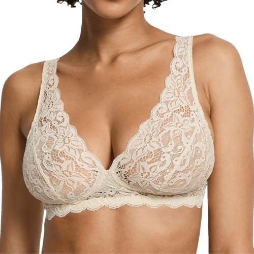 Hanro - Moments - Soft Cup BH - ohne Bügel (85C Summer Sand)