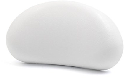 sourcingmap Frijol forma del mástil Volver Apoyo para la cabeza de bañera de hidromasaje Inicio Bañera Spa amortiguador de la almohadilla