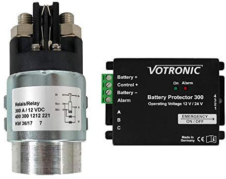 Votronic 3084 Battery Protector 300A 12V 24V Batterieschutz Batteriewächter Überspannungsschutz