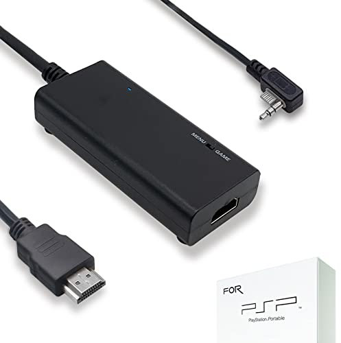 LevelHike Câble HDMI pour PSP 2000 & 3000, 3.0m, Compatible avec TV et Moniteur, Noir