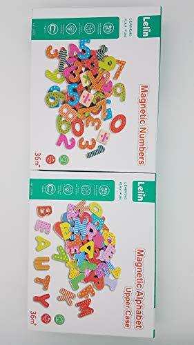 Lelin 20052 Holz - Tafel - und Pinnwand -Set. 120 teilig zum Thema Buchtaben und Zahlen/Mathematik