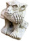 Darthome Ltd Stone Garden Statue Ornament Sculpture Sitting Gremlin Gargoyle Grumpy Goblin