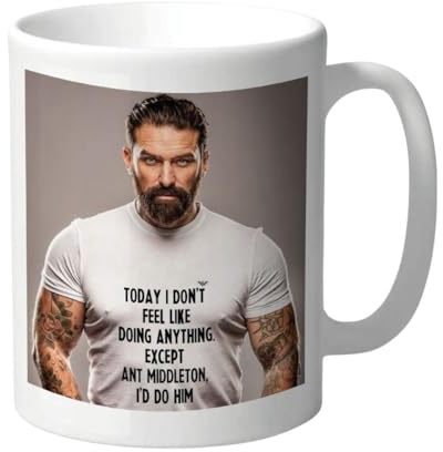 Ant Middleton Mug Ant Middleton Cadeau Fantaisie Tasse pour Her Female Celebrity Heartthrob Cadeau pour elle