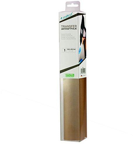 craftcut Transfer Teflon-/Antihaftfolie 30,5 x 30,5 cm zum Schutz Ihrer Transferpresse/Bügeleisen