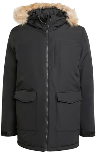 adidas Herren Paveric Fur Parka Dünne gefüllte Jacke (1er Pack)