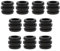 Hellery 10 Stück 16 mm Stangenpuffer für Tischfußball