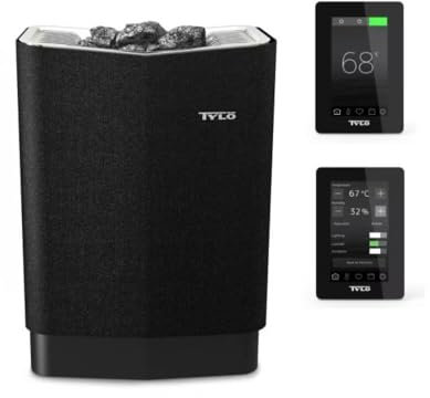 Tylö Sense Elite 10 Saunaofen 10,5 kW finnischer Saunaofen mit WLAN-Steuerung Saunasteine
