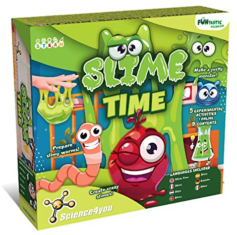 Science4you-Mi Primer Kit Fábrica Hacer tu Propio perfumado y Slime Viscoso-Experimentos y Manualidades Niños 7 8 9 10+ años (80003534)