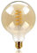 EXTRASTAR Vintage LED Light Bulb, E27 Edison Screw 6W(42W Equivalent) G125 Large Globe LED Spiral Filament Bulbs, 500LM, 2200K Warm White, Old Fashioned Bulbs, Amber Glass, Non-dimmable, 1 Count