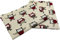 Ger3as 2er-Set: Gourmet Geschirrtücher Küchenhandtücher Leinen/Baumwolle Handtücher Tücher 50x70 cm Halbleinen Stonewashed Jacquard oder Bedruckt (Eule Rot)