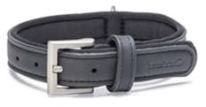 Beeztees Balacron Ax - Hundehalsband - Kunstleder - Schwarz - 31-39 cm x
