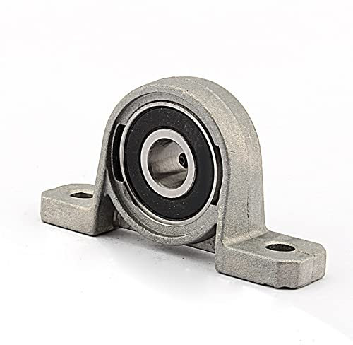 Stehlager, 8 mm KP08 Bohrungsdurchmesser, Kugellager Stehlager, auf Zinklegierung Montierte Lager, Stehlager Wellenhalterung mit Zwei Bolzen Im Gehäuse