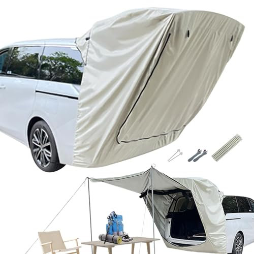 Heckzelt Auto, Wasserdicht SUV-autozelten, Heckklappenzelt Sonnenschutz, Auto Zelt Camping Einfache Einrichtung Für Camping Und Outdoor Abenteuer