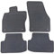 PETEX Passform Gummimatte für Cupra Ateca ab 03/2018, 4-teiliges Set, PKW Auto Fußmatte, schwarz, robust, wetterfest