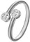 JewelryWe Lebensbaum Armreif Armband Damen: Silber Edelstahl Baum des Lebens Elastisch Offen Maschette Armreif Armspange verstellbares Stretch-Armband für Frauen Mädchen