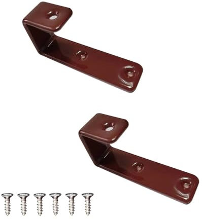 25 staffe per scaletta in ferro per letto a castello, ganci angolati rivestiti in PVC, accessori per grucce per letto a soppalco, decorazione per letto e scaletta a castello per camper/camper