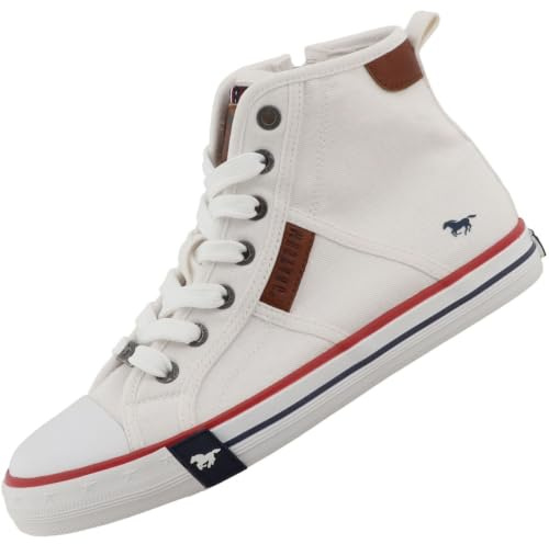 MUSTANG Damen Low-Top Sneaker, Frauen Halbschuhe