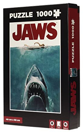 SD Toys Poster Pelicula Jaws Puzzle Tiburon, Farbe (SDTUNI22386)
