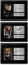 HWC Trading FR Alle 3 x Harry Potter Gift Signed GESTALTET A4 gedruckt Autograph Daniel Radcliffe Emma Watson Rupert Grint Geschenke drucken Fotobildanzeige
