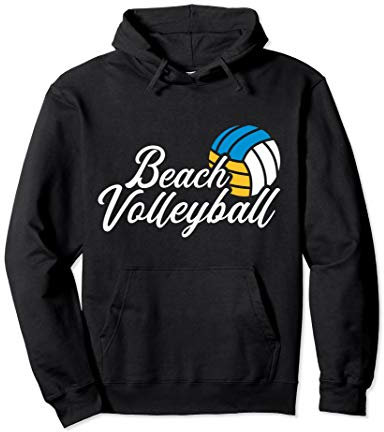 Beachvolleyball Pullover Hoodie