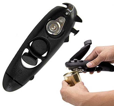 Tin Opener, Jar Opener 8 in 1 Bottle Opener Multi-Function Can Opener Creative Bottle Opener Can Opener Kitchen Aid Accessories Opener Tools