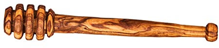 Baguette à miel en bois d'olivier avec cuillère à miel, cuillère en bois naturel, pièce unique