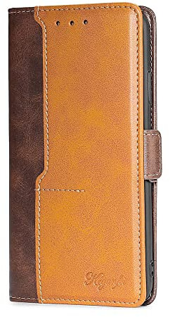 EASSGU Custodia per TCL 20 Pro 5G (6.67 Inches) Pelle PU Flip Folio Cover con Interruttore Magnetico, [3 Slot Schede] [1 Portafoglio] Case - Blu