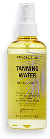 Makeup Revolution Beauty, Self Fake Tanning Water, Ultra Dark, 200ml