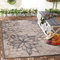 Impression Outdoor Teppich Wetterfest - Balkon Teppich Wasserabweisend - Teppich für den Innen und Außenbereich, Terrasse, Garten, Wohnzimmer, Bad oder Küche - Dunkle Creme, 80 x 150 cm