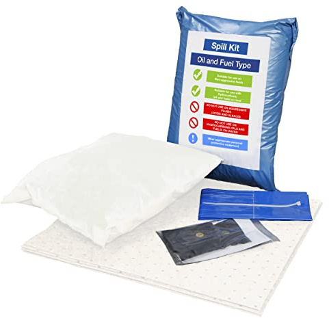 10ltr Oil & Fuel Spill Kit (Pack of 12)