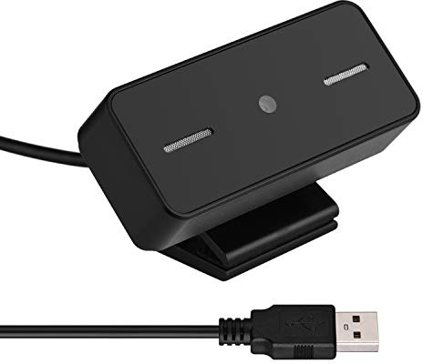 Andoer Clip-on PC Webcam USB Laptop Computer Desktop Kamera 5MP 2592 * 1944 Webkamera HD Autofokus Eingebautes Mikrofon für Live-Streaming Videoanrufe Online-Treffen